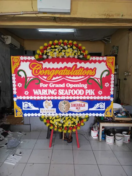 Papan Bunga Ucapan Selamat Cipondoh Indah