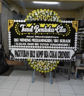 Papan Bunga di Cipondoh Indah